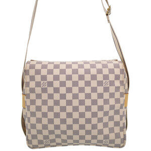 Louis Vuitton Damier Azur White Naviglio Shoulder Bag